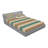 Microfiber Striped Sheet Set-105900484-105900488