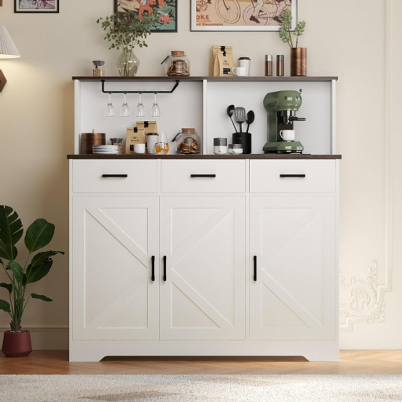 49.4cm Kitchen Pantry, White