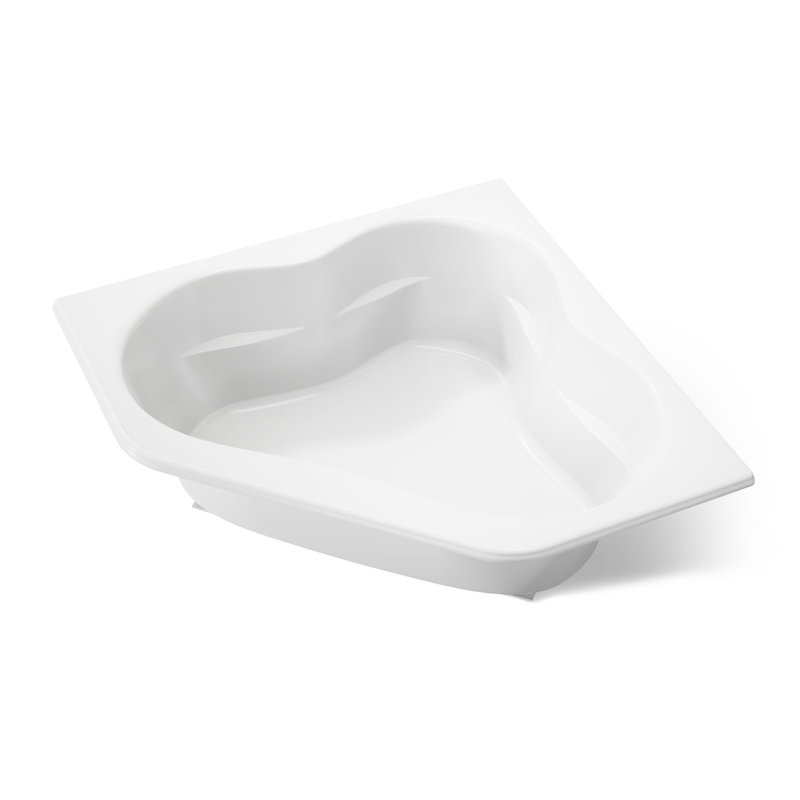 Tercet® 60" x 60" Soaking Bathtub, White