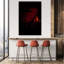 The Red Contemporary Fish Wall Art Print by Andi Halil - Print-1170277771