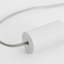 Luminaire suspendu blanc mat 9 lumières Alumina