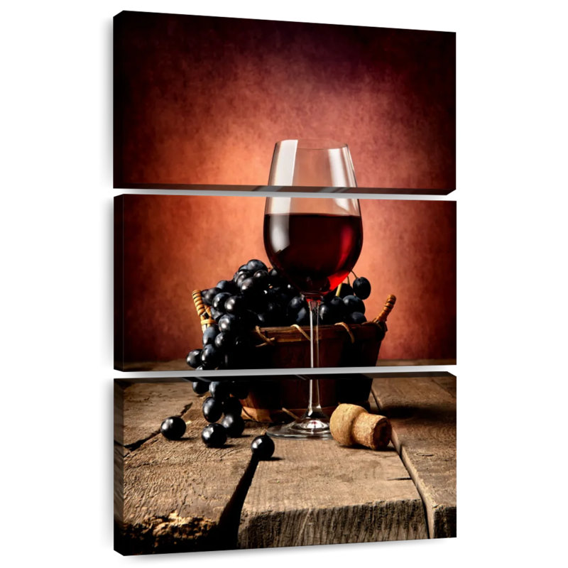 Vin rouge classique, H 65 po x l 42 po