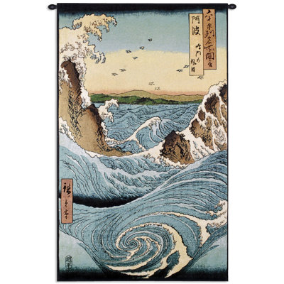 Tapisserie «Navaro Rapids» par Ando Hiroshige