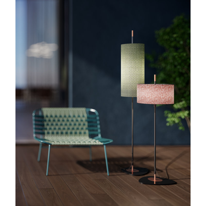Lagoon Outdoor Floor Lamp	, 63.9" H x 14.9" W x 11" D, Noumea Goyave