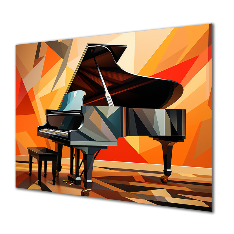 Harlem Renaissance Stride Piano Rhythms 3 - art mural Harlem Renaissance en métal MT134377, H 24 po x l 32 po x P 1 po
