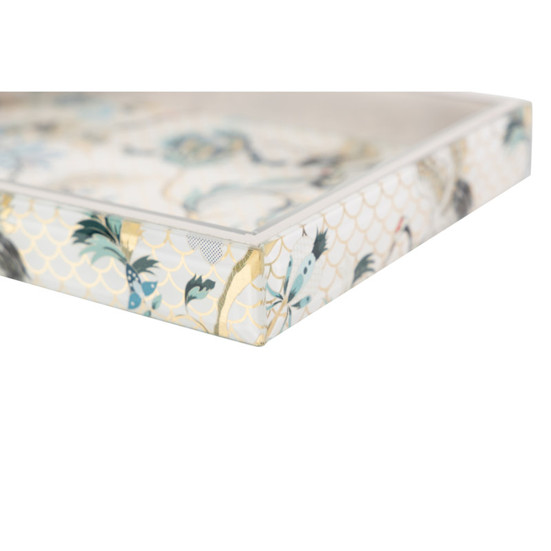 Glass Decorative Tray