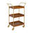 Baumstown Metal Bar Cart