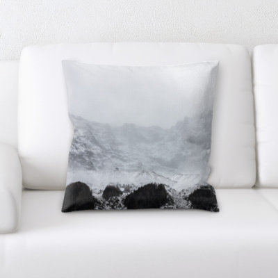 Winter Microsuede Reversible Throw Pillow