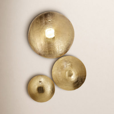 Metal Disk Dimensional Wall Art