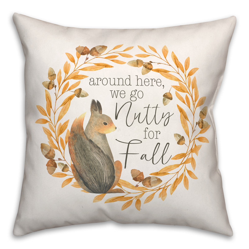  Polyester Throw Pillow, 16" x 16"