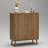 Modern 5-Tier 20 Pair Shoe Storage Cabinet With Adjustable Shelves - Textured Fluted Design, Moisture-Resistant For Entryway & Bathroom-1547952105