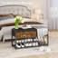 Banc de rangement en similicuir Beppina