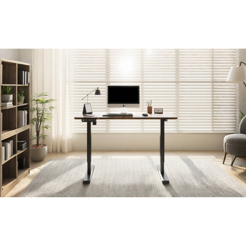 Bureau électrique à hauteur réglable pour la maison et le bureau