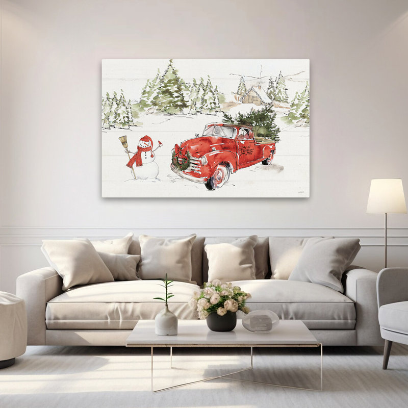 Doux saison I rouge foncé, H 40 po x l 60 po