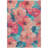 Machine Washable Indoor/Outdoor Claudian ACN1547 Salmon Rug-109536468