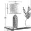 Ensemble de lampes de table de style campagnard de 26 po avec abat-jour en lin, base en résine rustique pour chambre à coucher, salon, table de chevet, entrée et chambre de bébé
