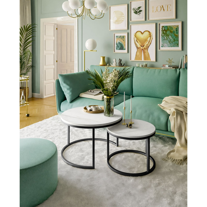 Halea Coffee Table Set, Black