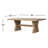 Jarrett Dining Table 84"-Drifted Oak Solid
