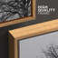 Abstrait arbre en hiver, paysage gris, photo moderne, paysage, décoration murale-102297433-102297430