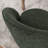 Upholstered Barrel Dining Chairs, Boucle Fabric Swivel Kitchen Chairs, Wingback Side Chairs, Armless Vanity Chairs-799292826