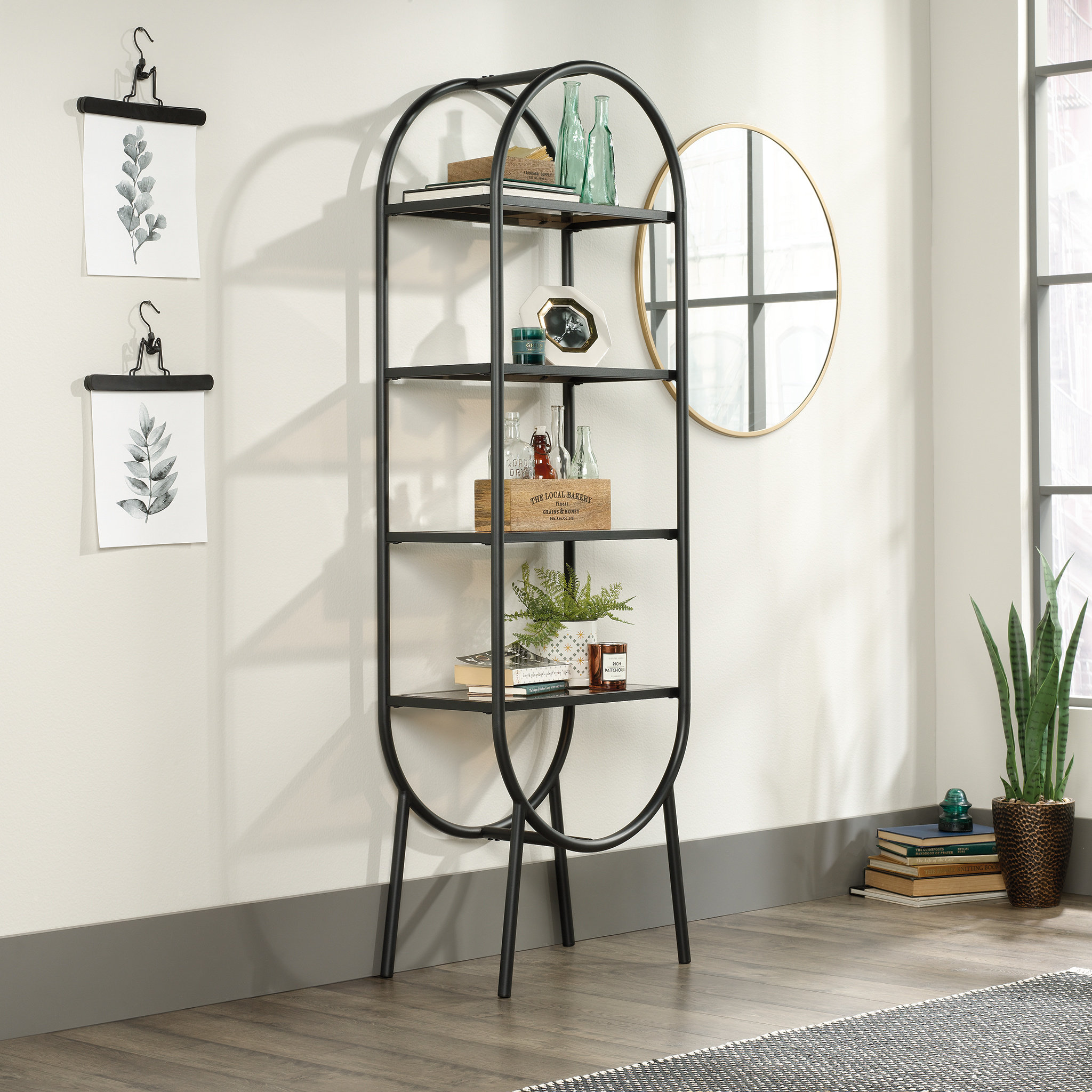 Hyrum etagere store bookcase