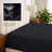 260 Thread Count Organic Cotton Percale Fitted Sheet-110687272-60582298