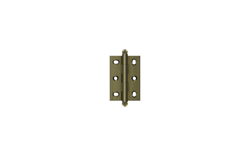 2.5'' x 1.75'' Butt Bearing Hinge, Brushed Nickel