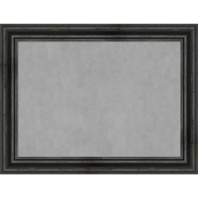 Tableau d'affichage mural magnétique, Marron, H 30 po x l 42 po
