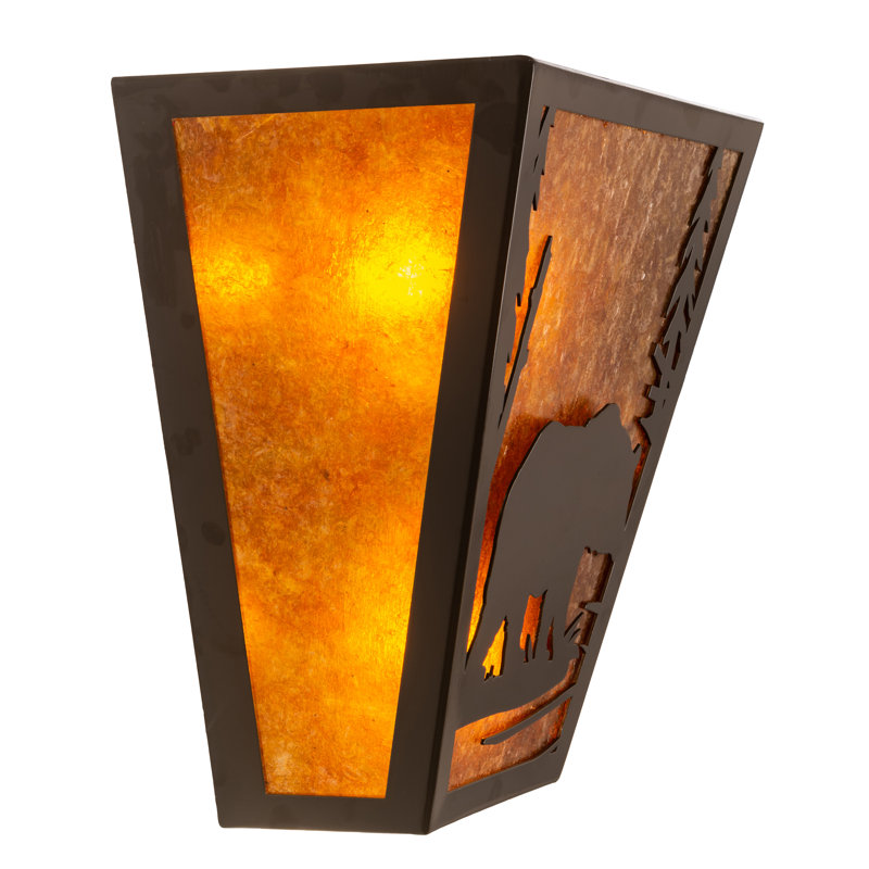 2 - Light Flush Mounted Sconce