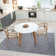 Textured Fringed Area Rug