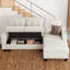 Canapé modulaire en L 2 pièces Cerny-689163006