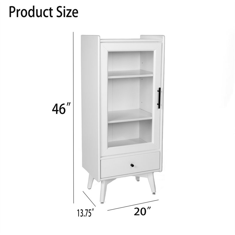 Lauralynn Accent Cabinet, Gray