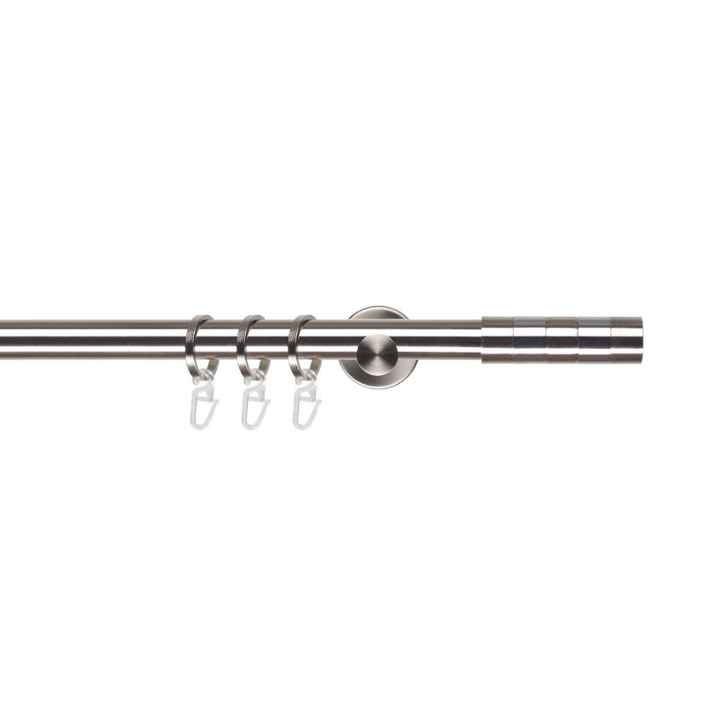 20cm Single Curtain Pole, 240cm