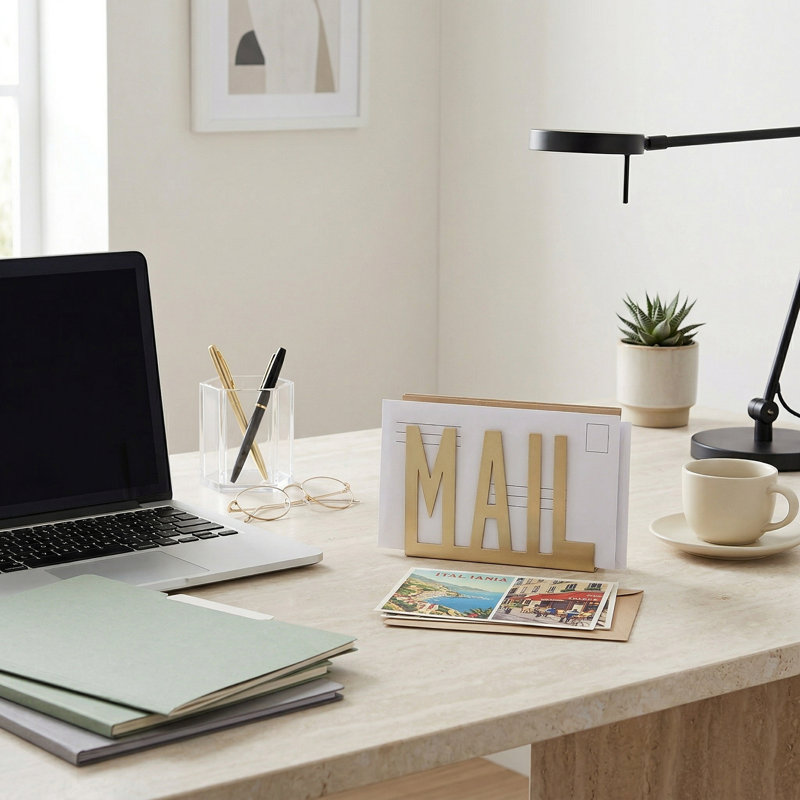 Rangement de papier de bureau