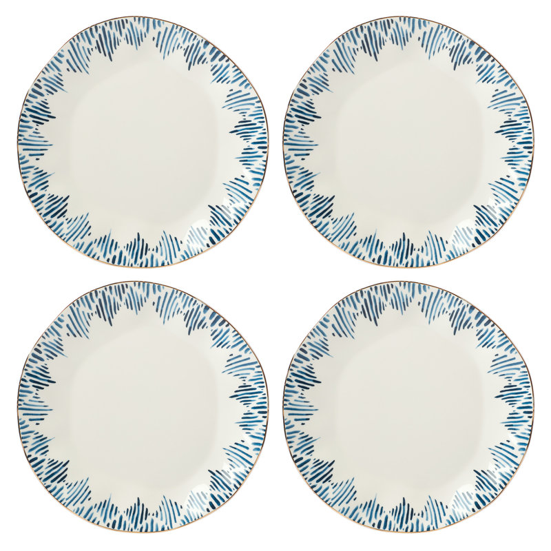 Ensemble d'assiettes 11 po 4 pièces Blue Bay
