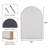 Aluminium Framed Arch Wall Mirror-640138794