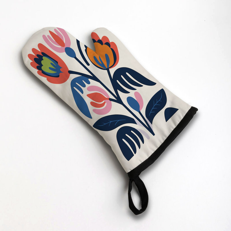 Gant en coton Splash Petals