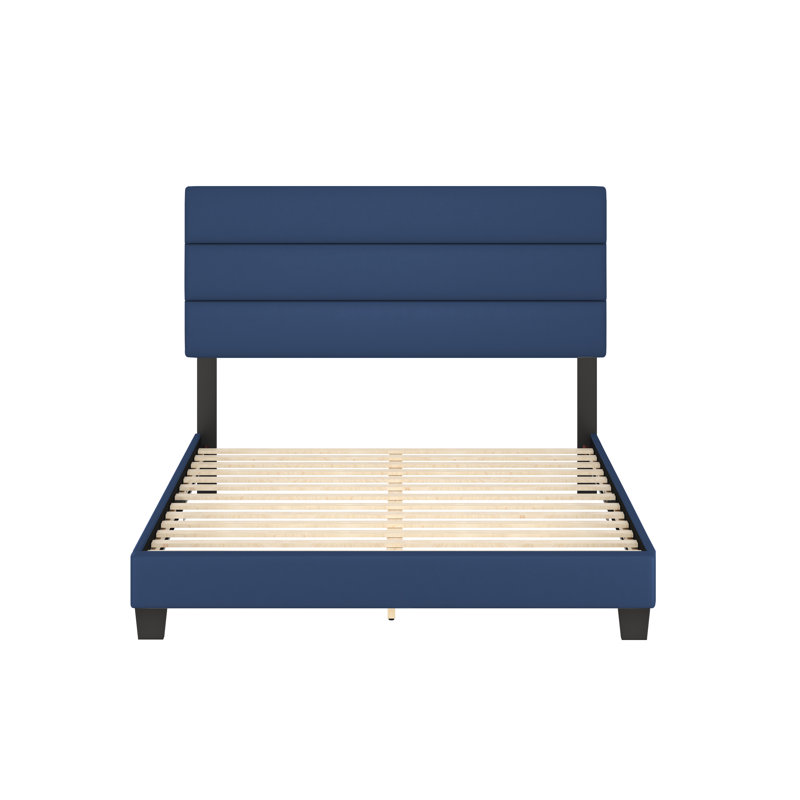 Base de lit tapissier Boyd Sleep Piedmont, Grand, Bleu
