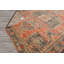 Tapis rectangulaire en laine corail / bleu sarcelle / gris / orange-93278070