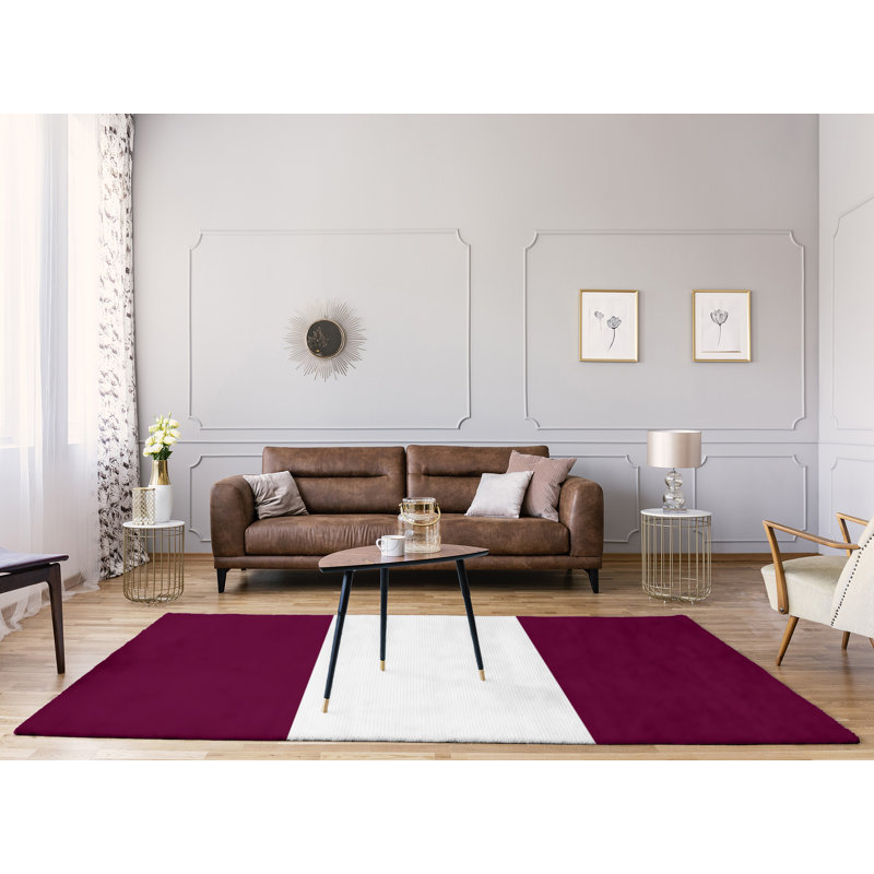 Tapis de zone rose, Rectangle 9 pi x 12 pi