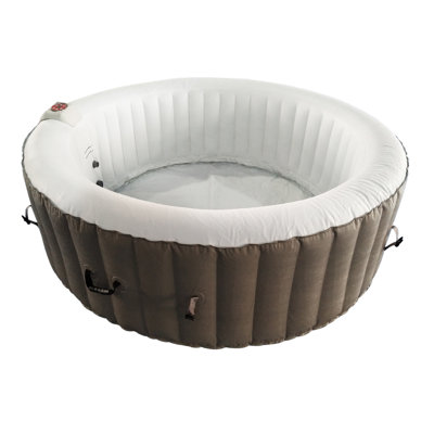 Aleko 6 Person 130 Jet Vinyl Inflatable Hot Tub