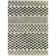 Mendieta Green Checkered Shag Area Rug