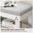 Shoe Bench with Cushion and Adjustable Shelves-243752832