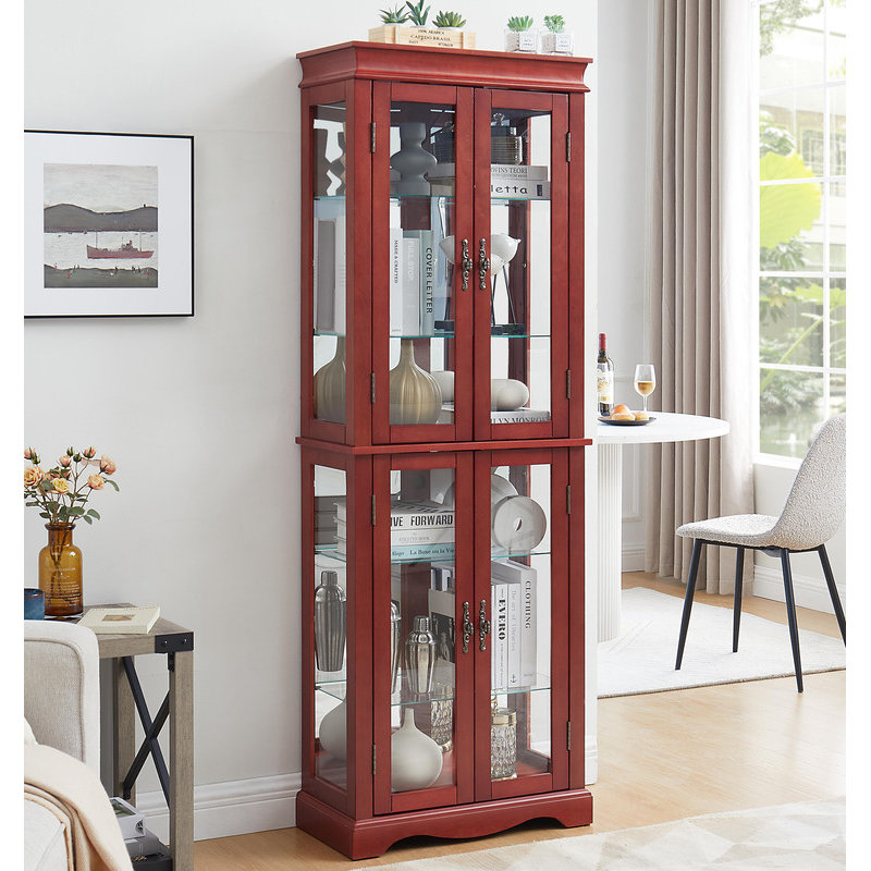 Cherry - Vitrine vitrée couleur vitrine
