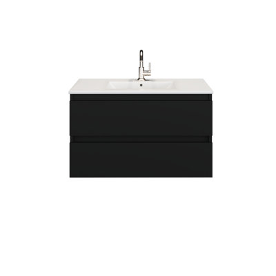 Salt 36'' Single Bathroom Vanity with Ceramic Top