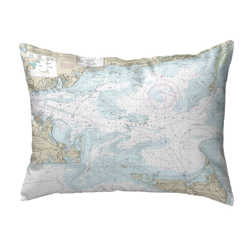 Coussin Nantucket Sound, MA