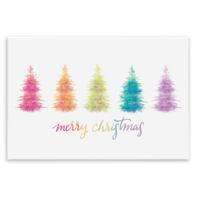 «Rainbow Christmas Trees» par House Fenway