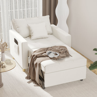 Chaise d'appoint rembourrée Heckman