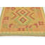 Tapis en laine rouge 3 pi 2 po x 5 pi one-of-kind main-noué la new age Elland