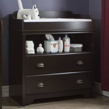 Dresser with changing table, Baby changing table with drawers », Leander